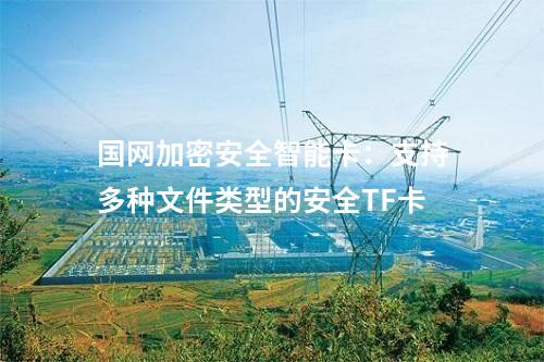 国网加密安全智能卡：提供高效数据加解密服务的高性能安全TF卡
