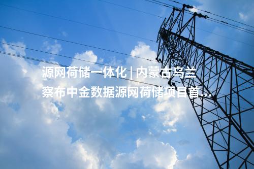 源网荷储一体化 | 内蒙古乌兰察布中金数据源网荷储项目首台风机基础完成浇筑