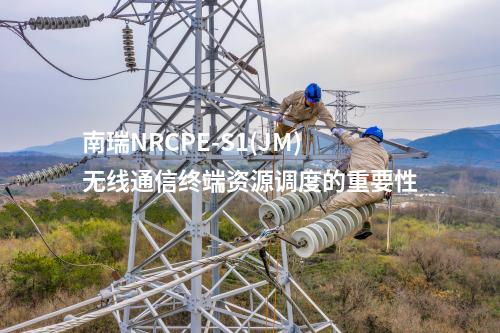 南瑞NRCPE-S1(JM)无线通信终端承载网络