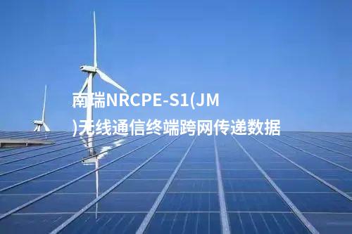 南瑞NRCPE-S1(JM)无线通信终端导轨式安装