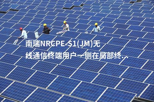 南瑞NRCPE-S1(JM)无线通信终端用户一侧在局部终网络中，网络一侧连接承载网络的用户线。