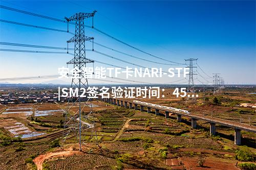 安全智能TF卡NARI-STF|SM2签名验证时间:450ms/次