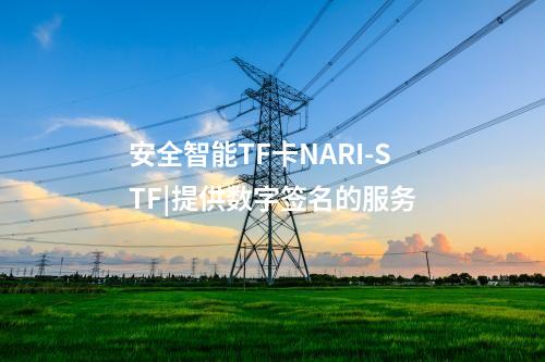 安全智能TF卡NARI-STF|提供数字签名的服务