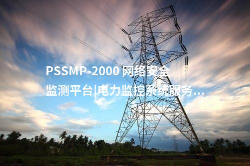 PSSMP-2000 网络安全监测平台|电力监控系统服务器