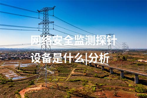 网络安全监测探针设备是什么|分析
