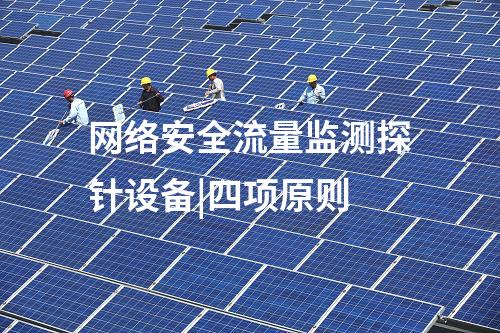 网络安全流量监测探针设备|四项原则