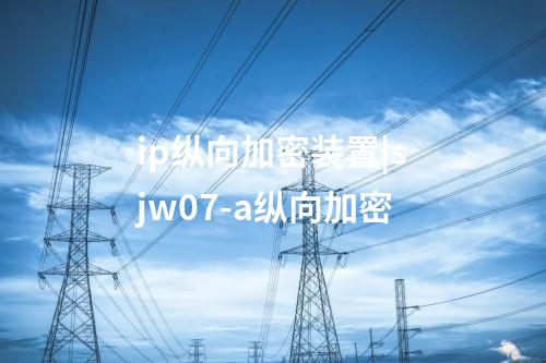ip纵向加密装置|sjw07-a纵向加密